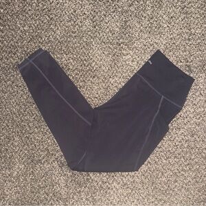 Ododos Matte Gray Full-Length Leggings